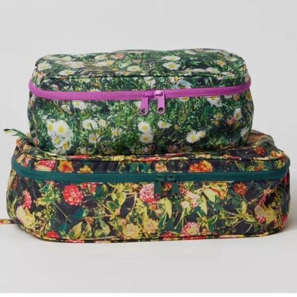 NWOT Baggu Packing Cube Set - Photo Floral - Picture 5 of 8
